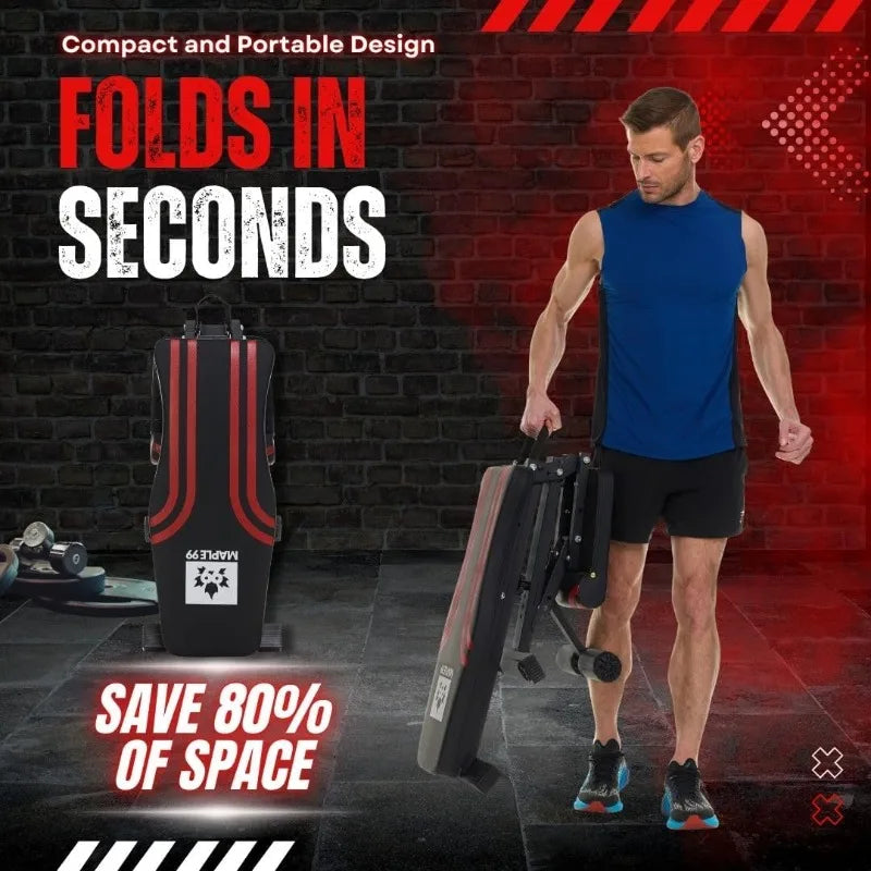 Adjustable Weight Bench - Professional Grade