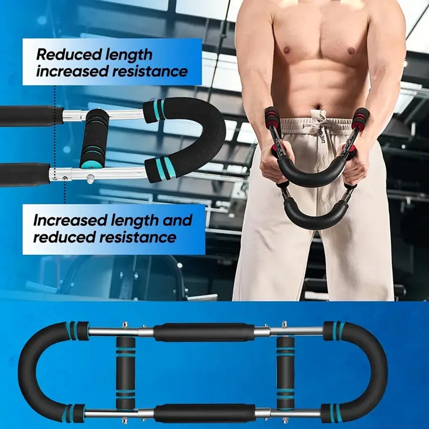 U-Shape Hand Grippe Arm Trainer