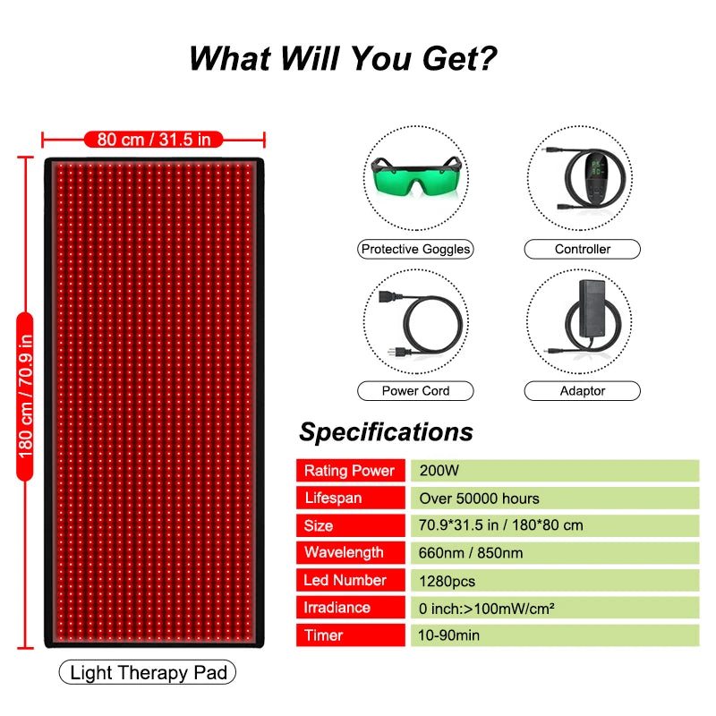 Red Light Infrared Therapy Devices Full Body