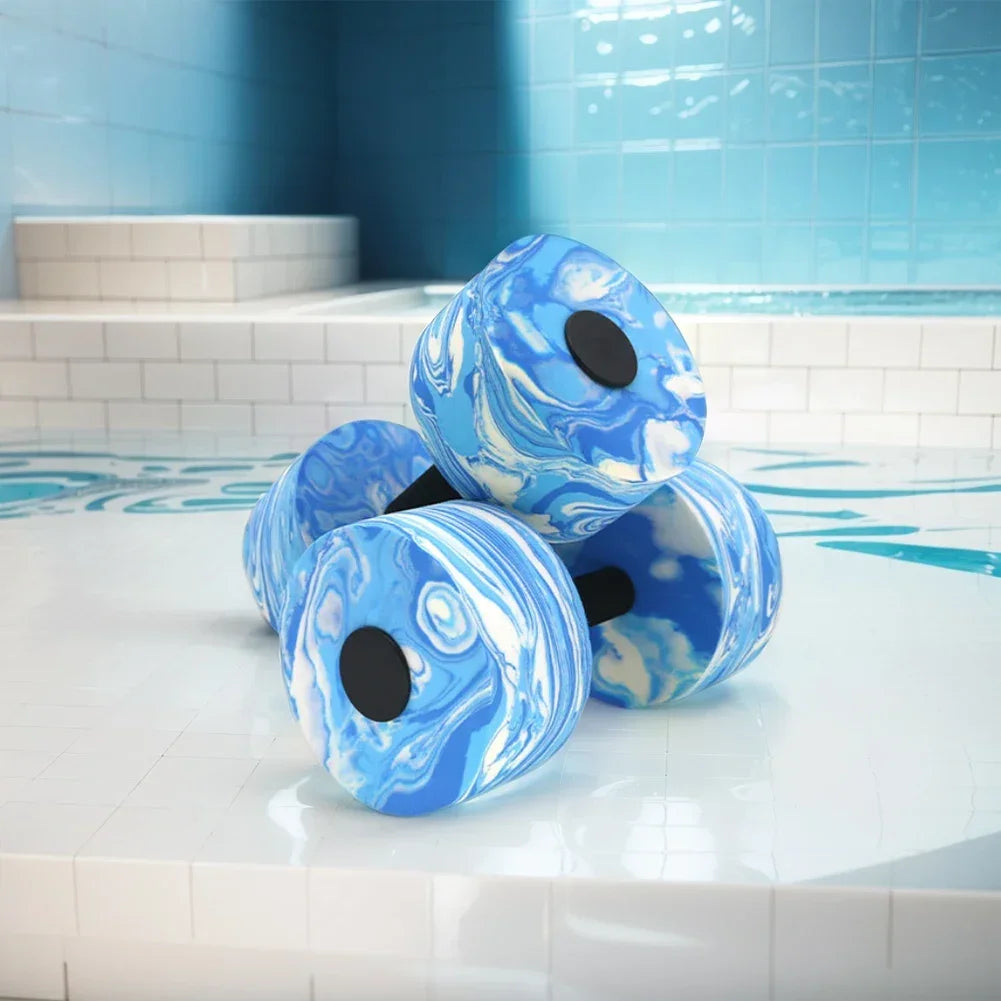 2Pcs Aquatic Exercise Dumbbells