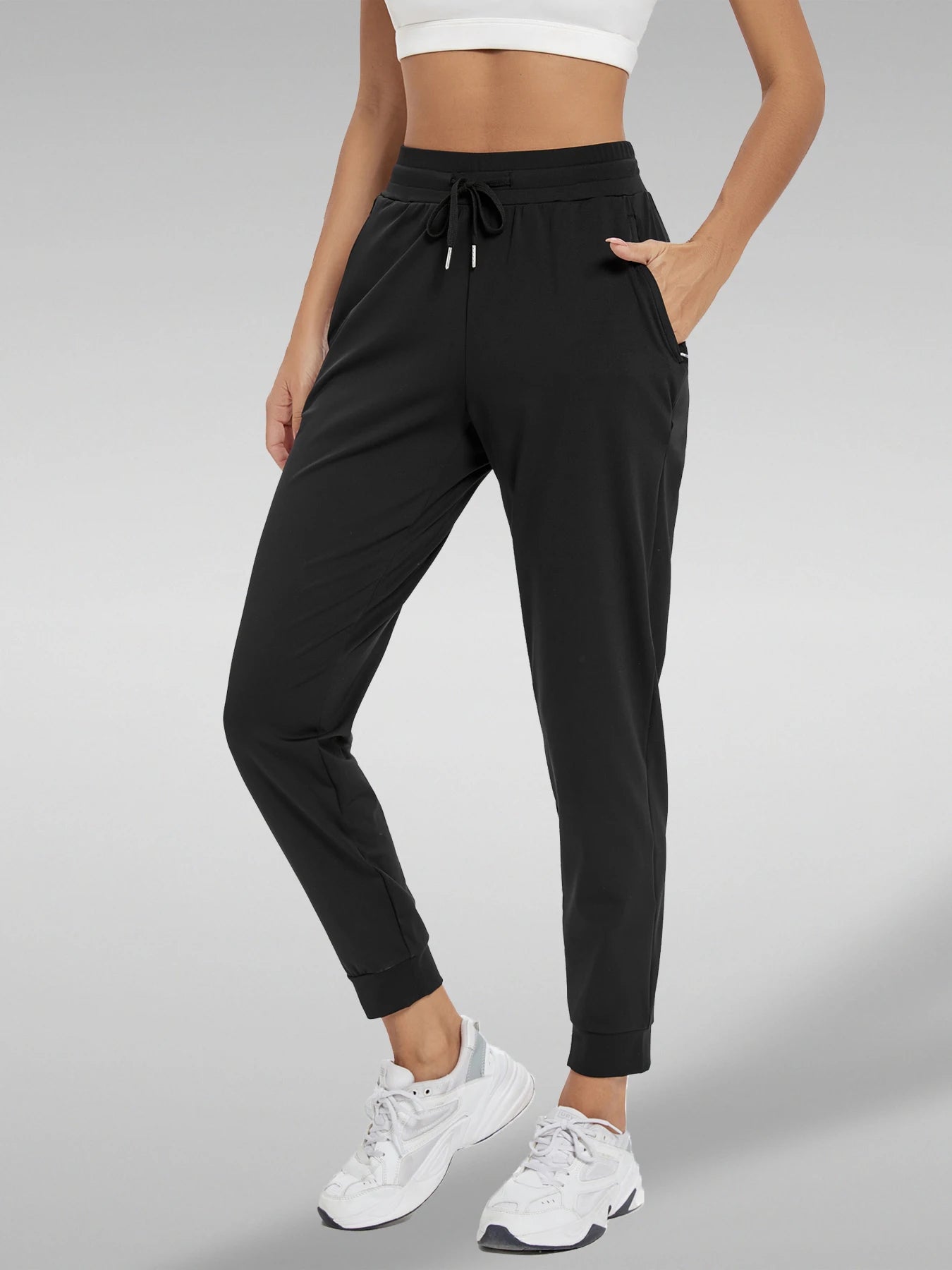 Women's Joggers With Pockets High Waisted