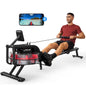 Magnetic Foldable Compact Rowing Machine Home Gym