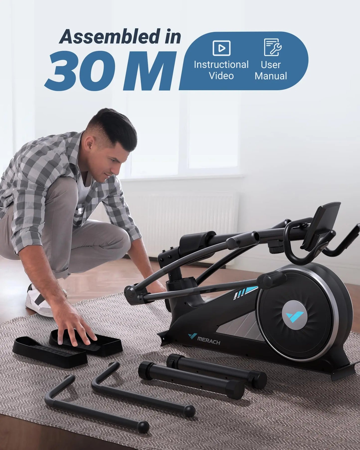 Elliptical Machine Hyper-Quiet Magnetic Drive System