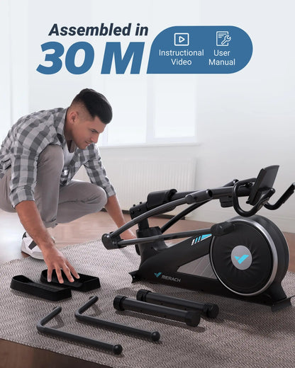 Elliptical Machine Hyper-Quiet Magnetic Drive System