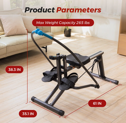 Ergonomic Rowing Machine