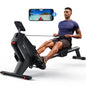 Magnetic Foldable Compact Rowing Machine Home Gym