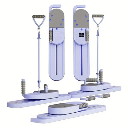 Split Pilates Balance Board, 40+ Exercise Movements