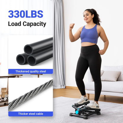 Twist Full Body Workout Stepper With Resistance Bands
