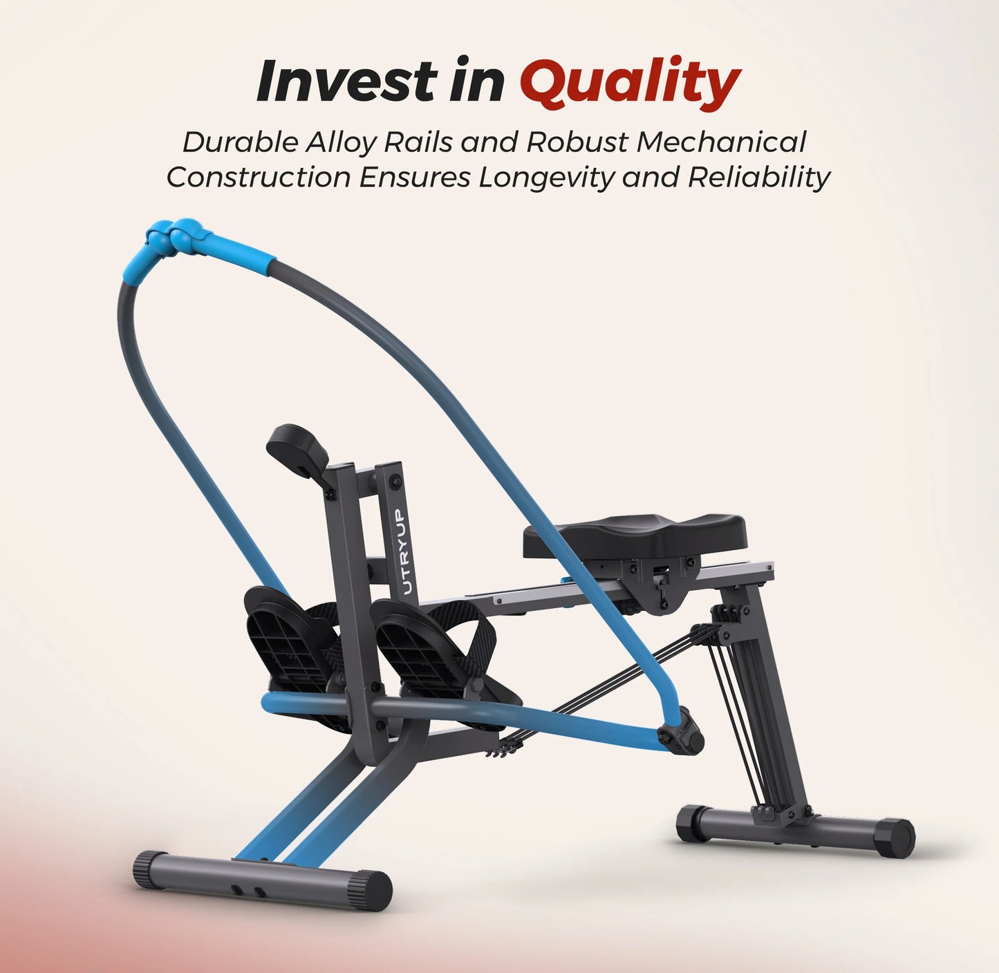 Ergonomic Rowing Machine