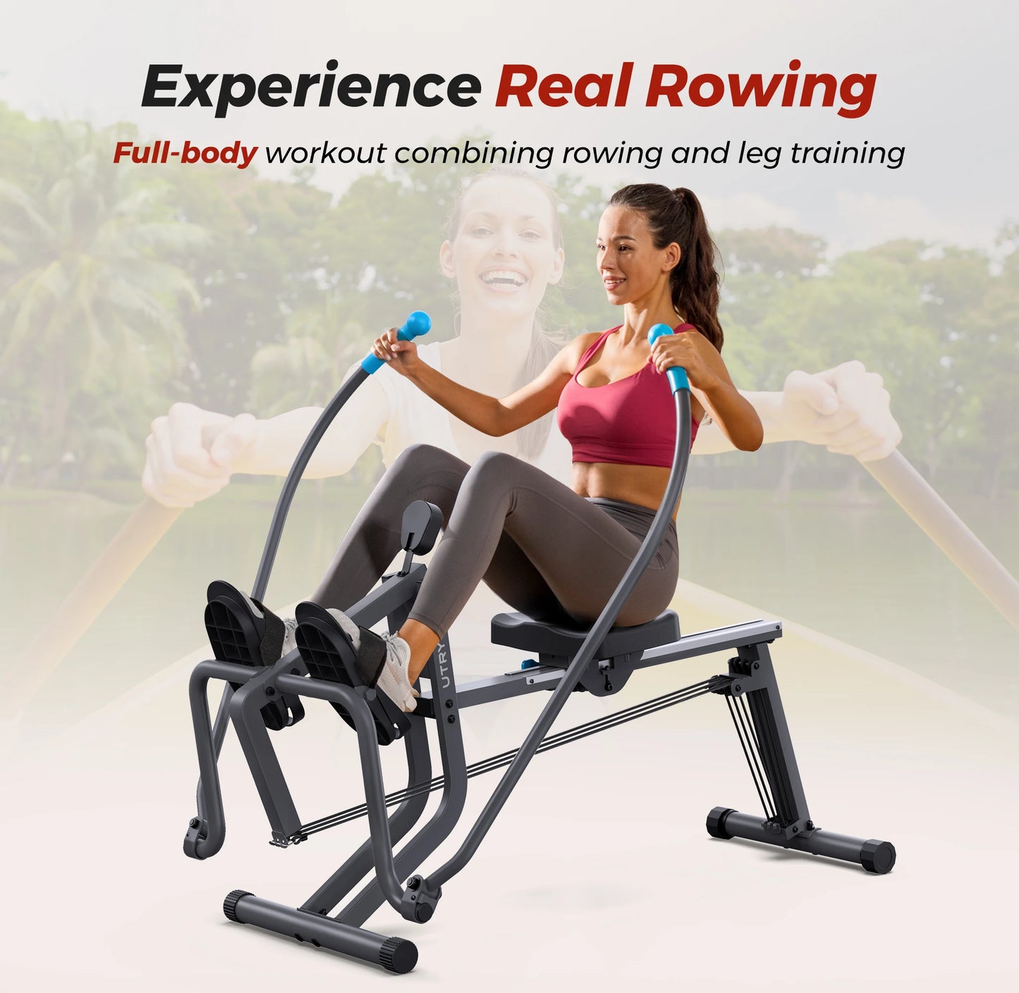 Ergonomic Rowing Machine