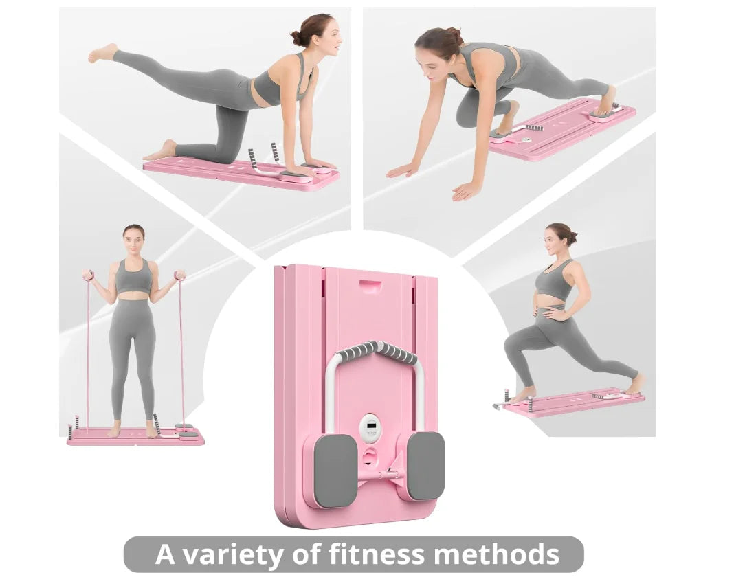 Adjustable Pilates, Ab & Push-up Workout Board