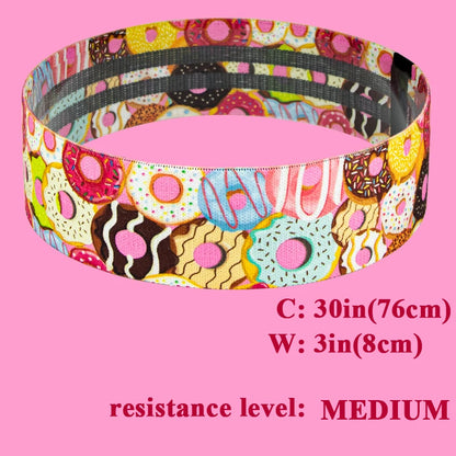 Fabric Resistance Bands Hip  Legs Glute Training