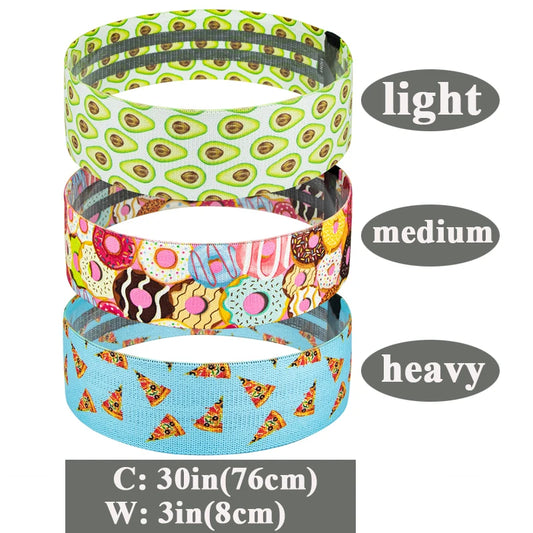 Fabric Resistance Bands Hip  Legs Glute Training