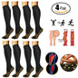 4 Pair Compression Stockings Men Women