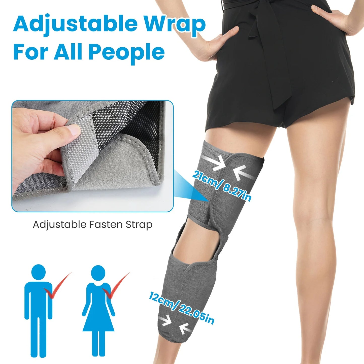 Smart Leg Calf Massage Device With Air Compression