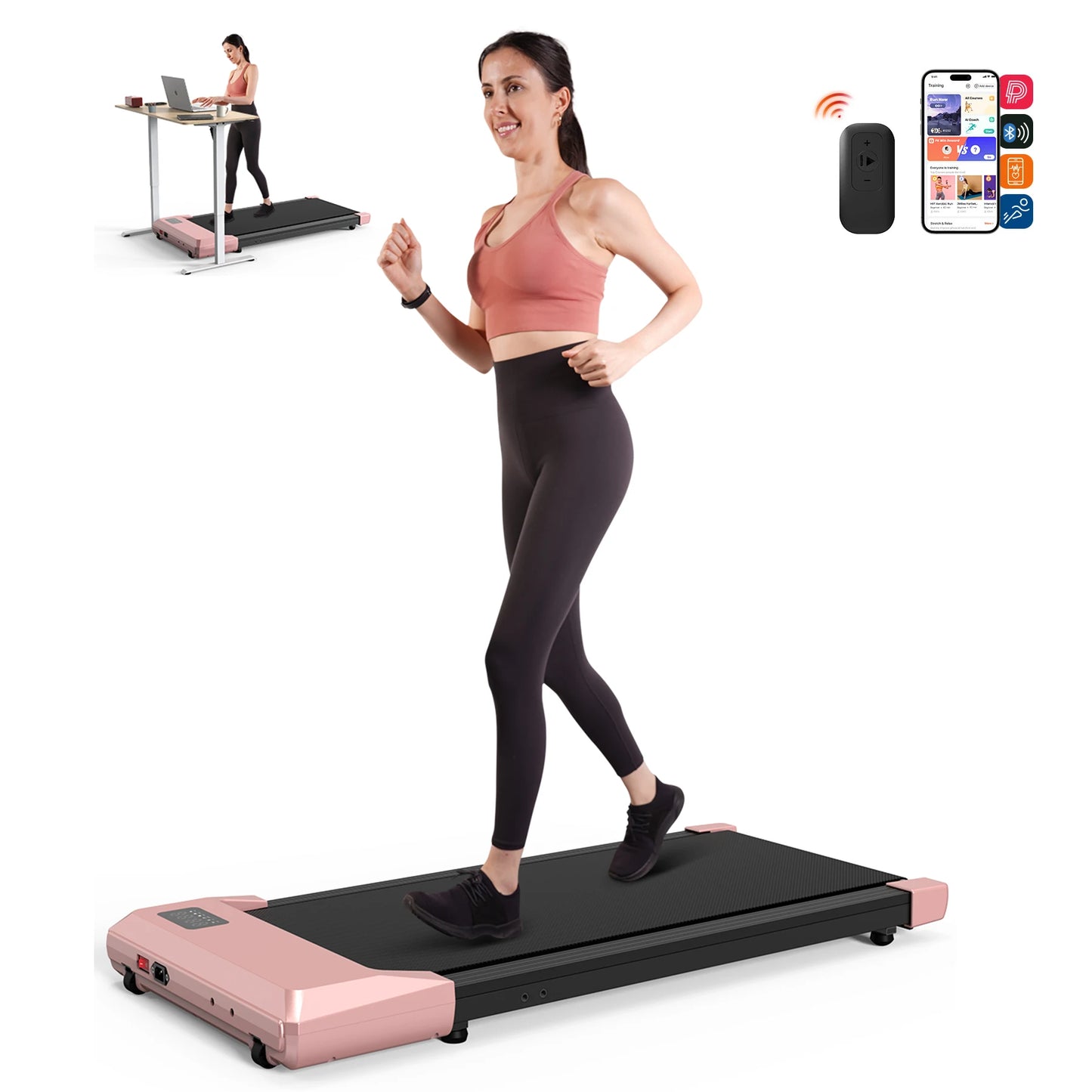 Run-Walking Pad Small Home/Office Under Desk