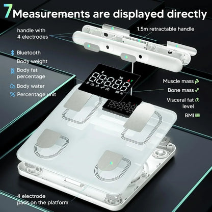 Smart Digital Bluetooth Body Composition Analyzer Scale
