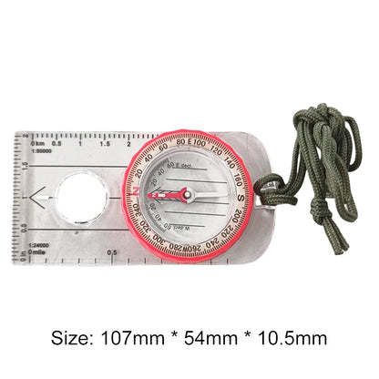 High Accuracy Waterproof Adventure Compass With Magnifier