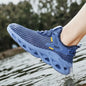 Men's Mesh Sneakers - Breathable for Casual Outdoor Running