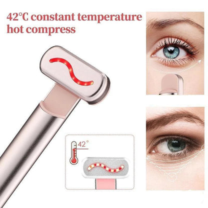 Wand Eye Massager Rechargeable Heated Vibration