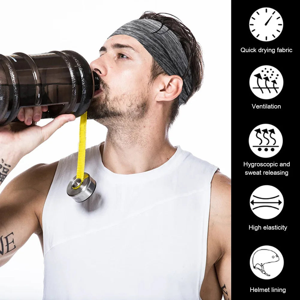Absorbent Running Cycling Gym Fitness Headband