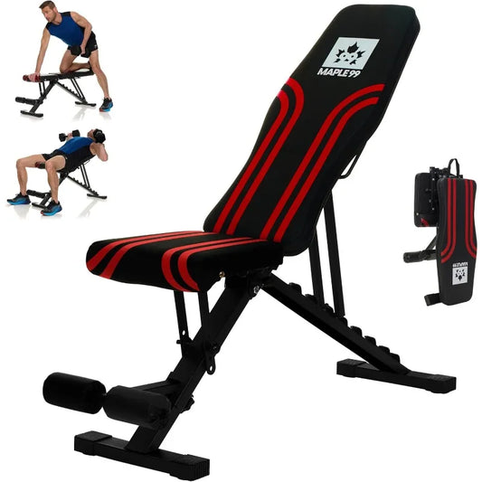 Adjustable Weight Bench - Professional Grade
