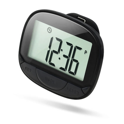 Clip-On Electronic Pedometer Digital Display