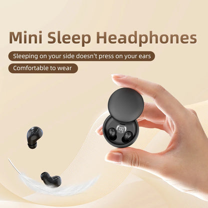 Bluetooth 5.4 Wireless Earphones Small Earbuds Sleeping/Sports