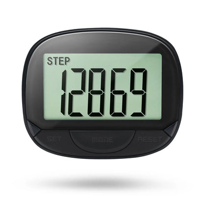 Clip-On Electronic Pedometer Digital Display