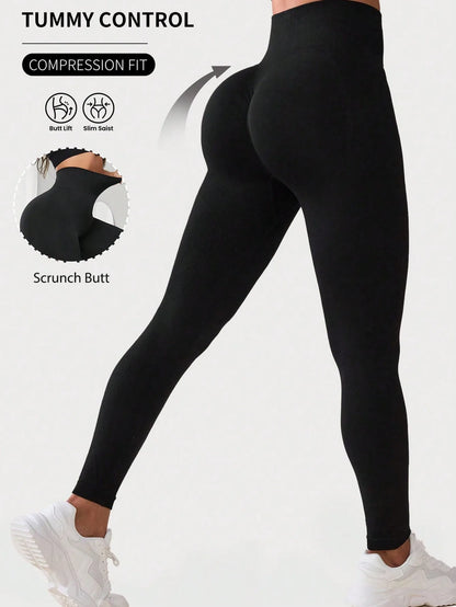 High Waisted Yoga Pants  - Tummy Control