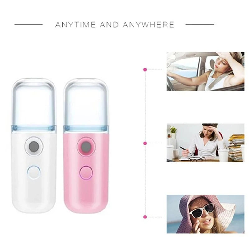 Cool Mist Humidifier For Car Home Office Face