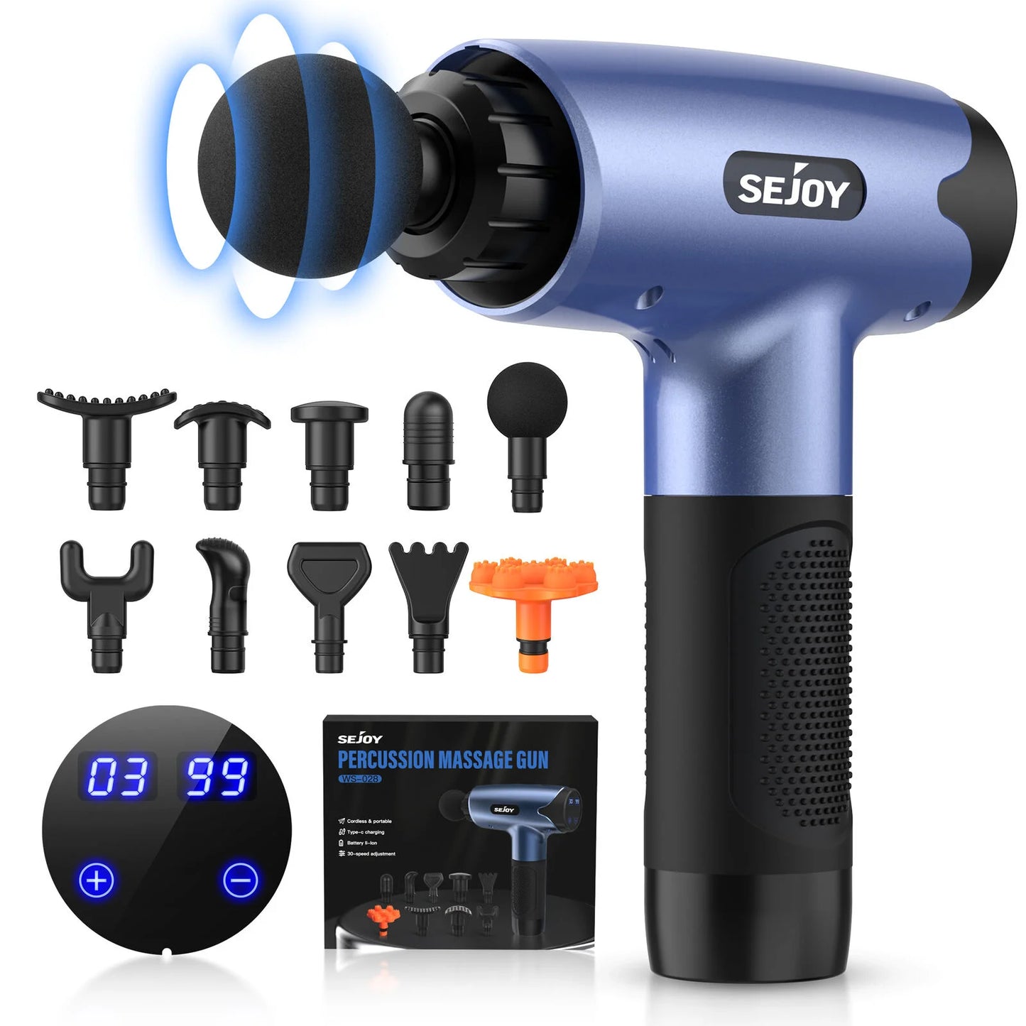 30 speeds Deep Tissue Massage Gun