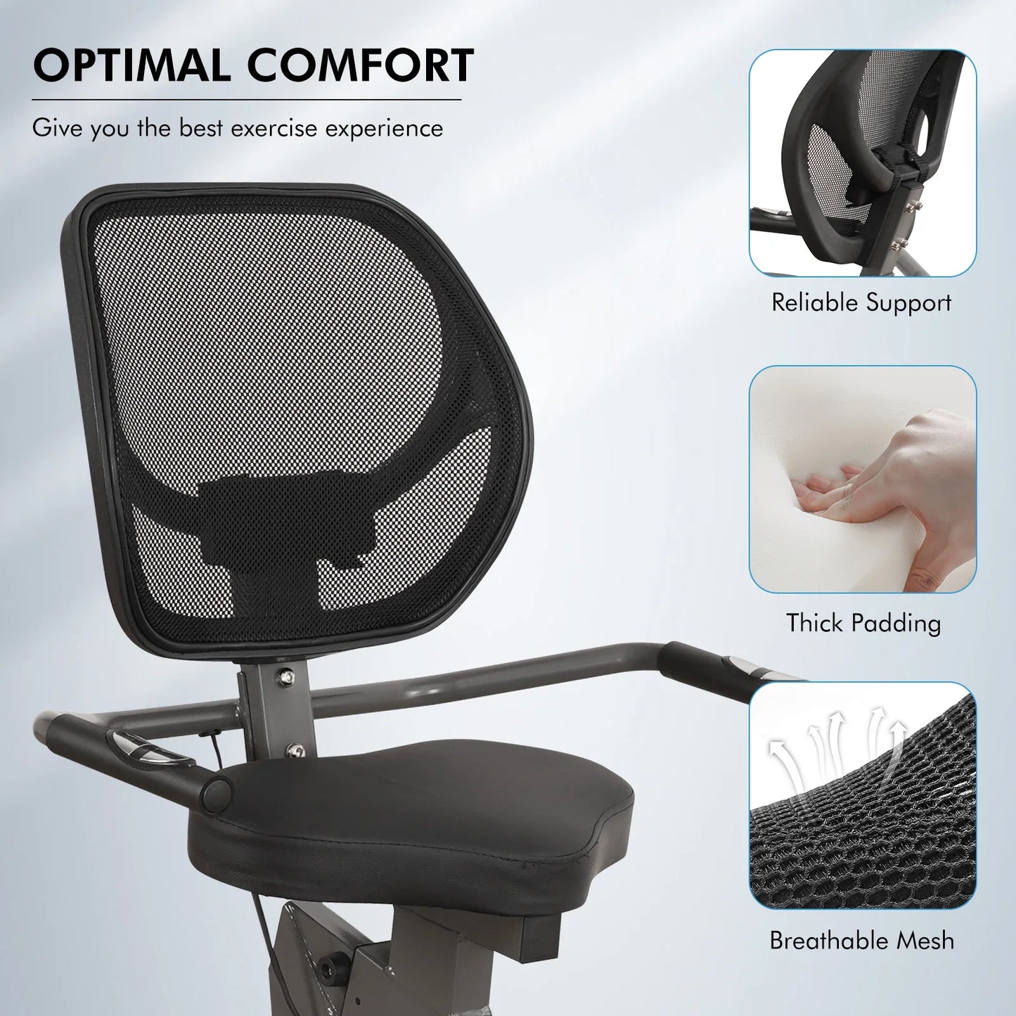 Stationary Quiet Exercise Bike For Home