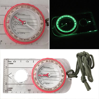 High Accuracy Waterproof Adventure Compass With Magnifier