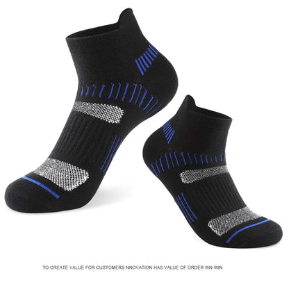 5 pair Men's Moisture Wicking Sports Socks