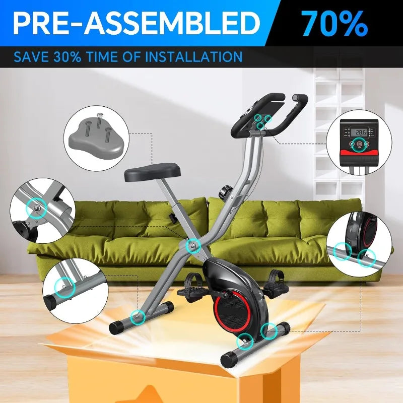 Foldable Exercise Bike For Small Apartments