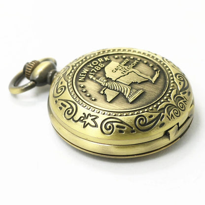Vintage Zinc Alloy Flip Cover Compass