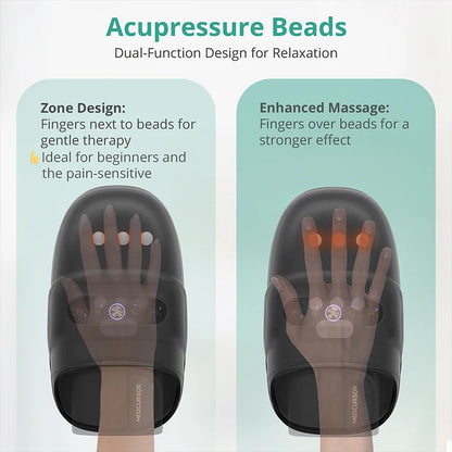 Wireless Electric Hand Massager Soothes Arthritis Numbness