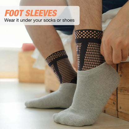 Compression Ankle Brace Socks -Sprains, Plantar Fasciitis Relief