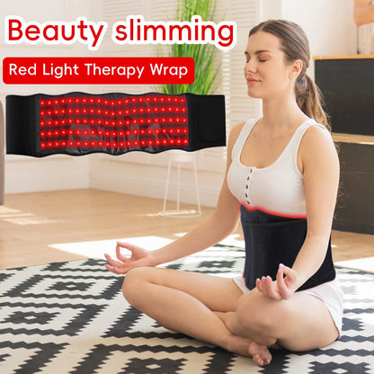Red Light Massage Belt Shoulder Back Waist Relief