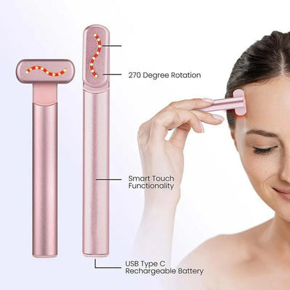 Wand Eye Massager Rechargeable Heated Vibration
