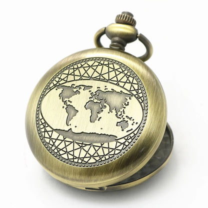 Vintage Zinc Alloy Flip Cover Compass