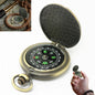 Vintage Zinc Alloy Flip Cover Compass