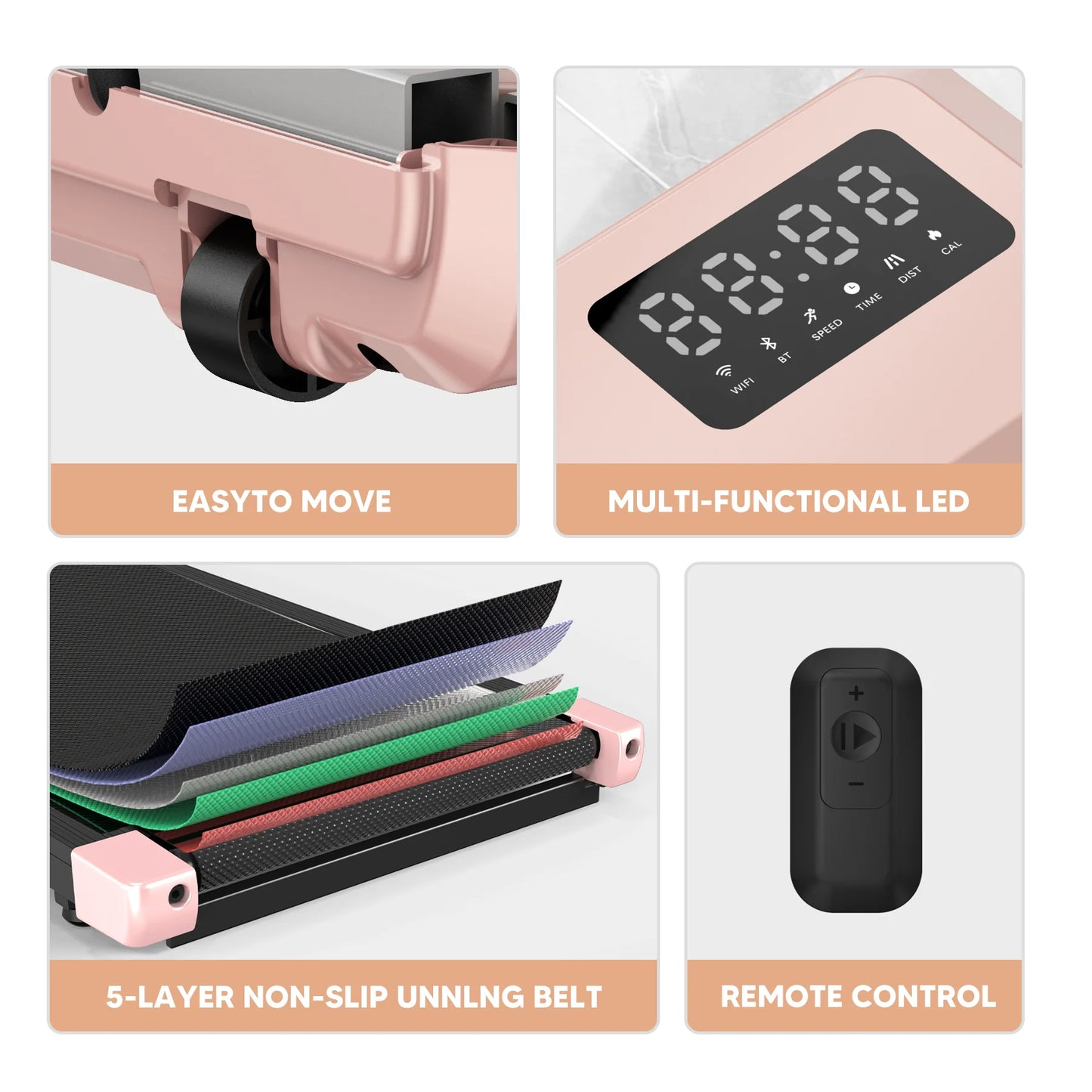 Run-Walking Pad Small Home/Office Under Desk