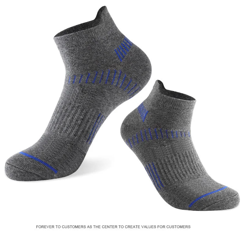 5 pair Men's Moisture Wicking Sports Socks