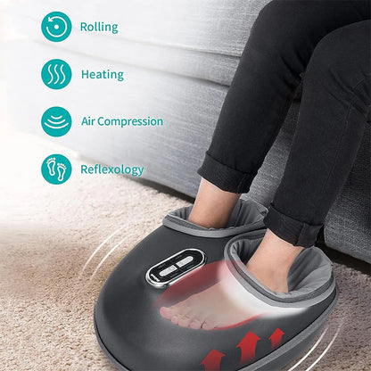 Foot Massager Heating Therapy Muscle Relaxation