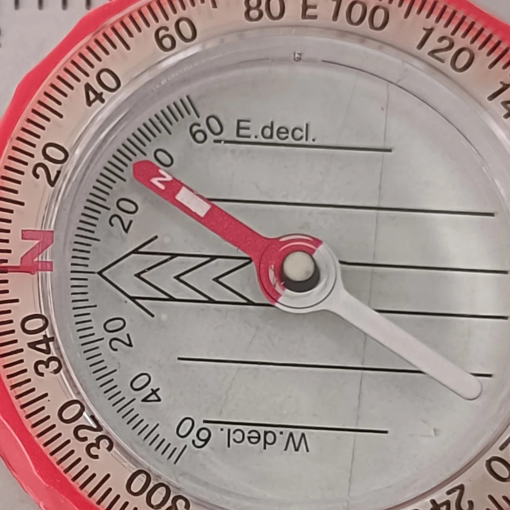 High Accuracy Waterproof Adventure Compass With Magnifier