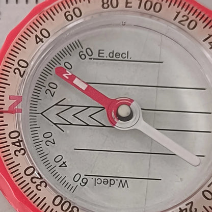High Accuracy Waterproof Adventure Compass With Magnifier