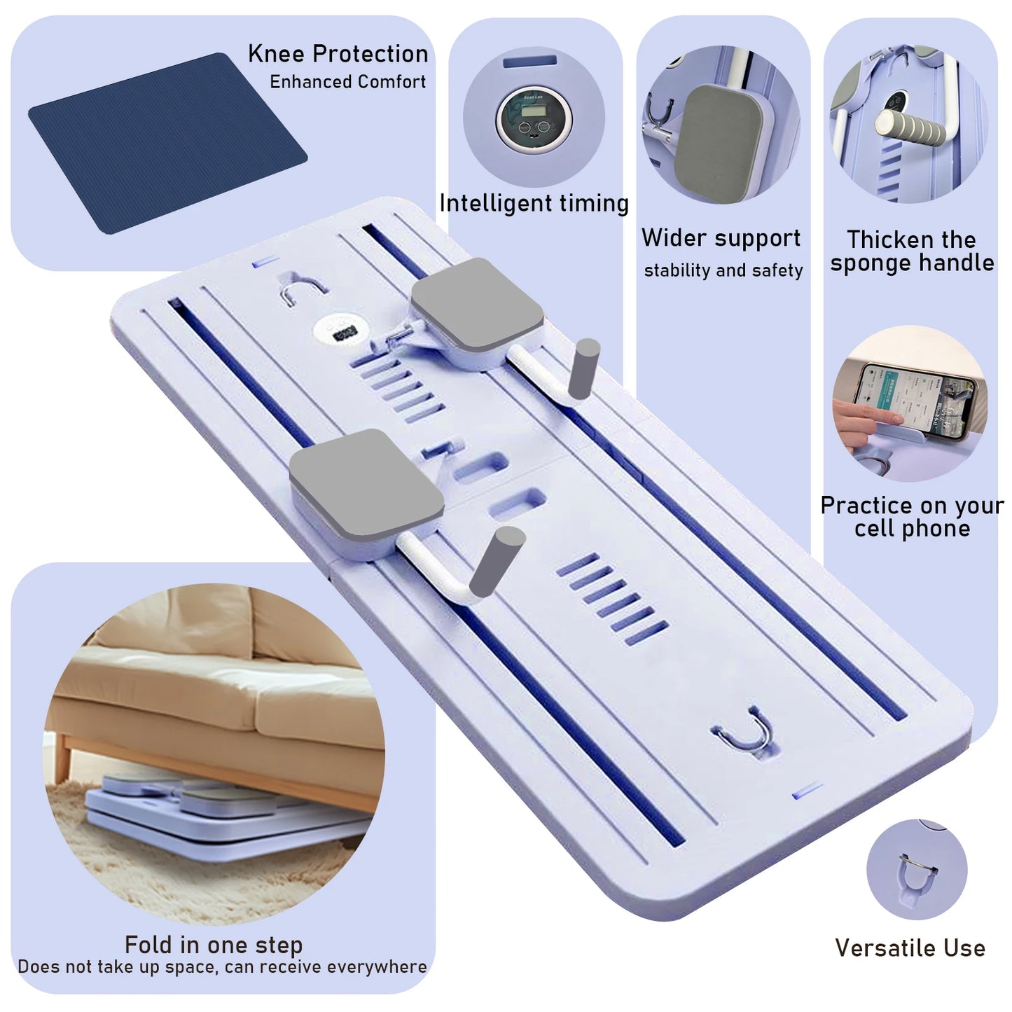 Multi-Functional Exercise Board For Home And Office