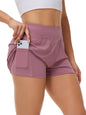 Women's Quick Drying Two-In-One Running Shorts